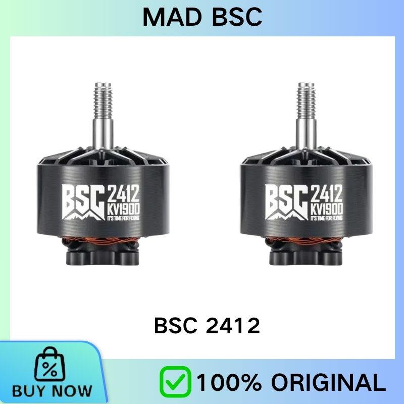 Drone Rc Dji - MAD BSC 2412 1900KV 8S ブラシレスモーター