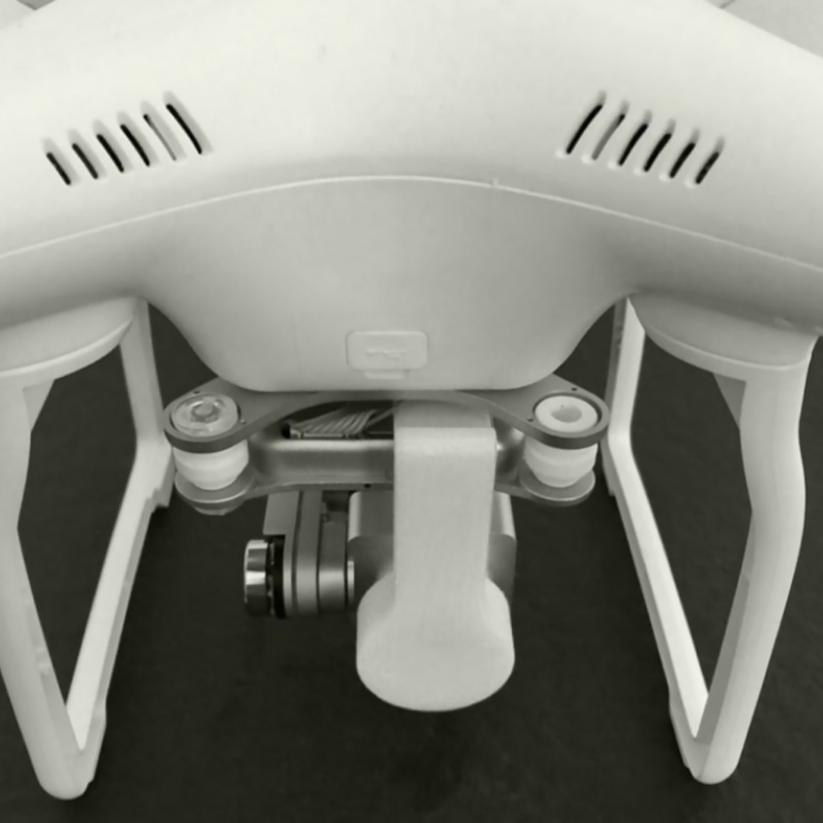3D Printed Drone Part - 交換3Dプリントplaカメラレンズキャッププロテクターカバーdjiファントム3標準ドローンアクセサリー防塵レンズカバー