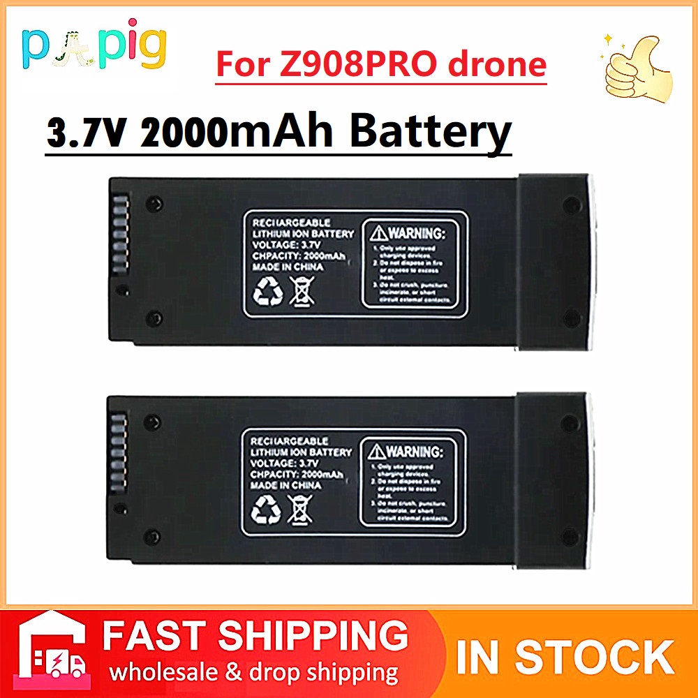 Drone Rc Accessories - Z908 プロマックスドローンバッテリー 3.7V 2000mAh オリジナル Z908