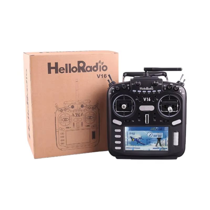 Drone Motion Rc - HelloRadio V16 MAX 6CH RC送信機、音声＆モーションコントロール、CNCメタルジンバル、EdgeTXマルチプロトコル搭載、FPVドローン対応