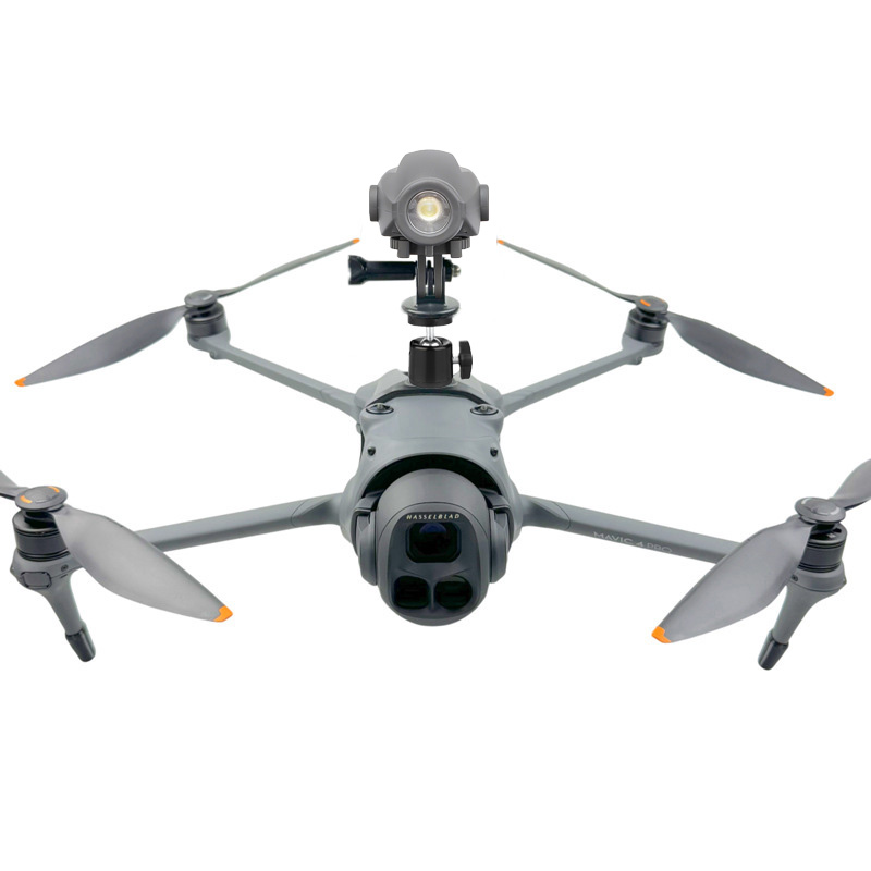 Drone Rc Dji - 1セットフライトサーチライトフィルストロボライトSOS警告灯+固定ベースマウントDJI Mavic 4 Proドローンアクセサリー用