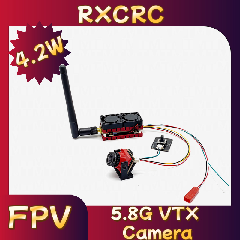 Drone Rc Control - RXCRC 5.8G 48CH 4.2WハイパワーVTX送信機 アナログViedo CMOS