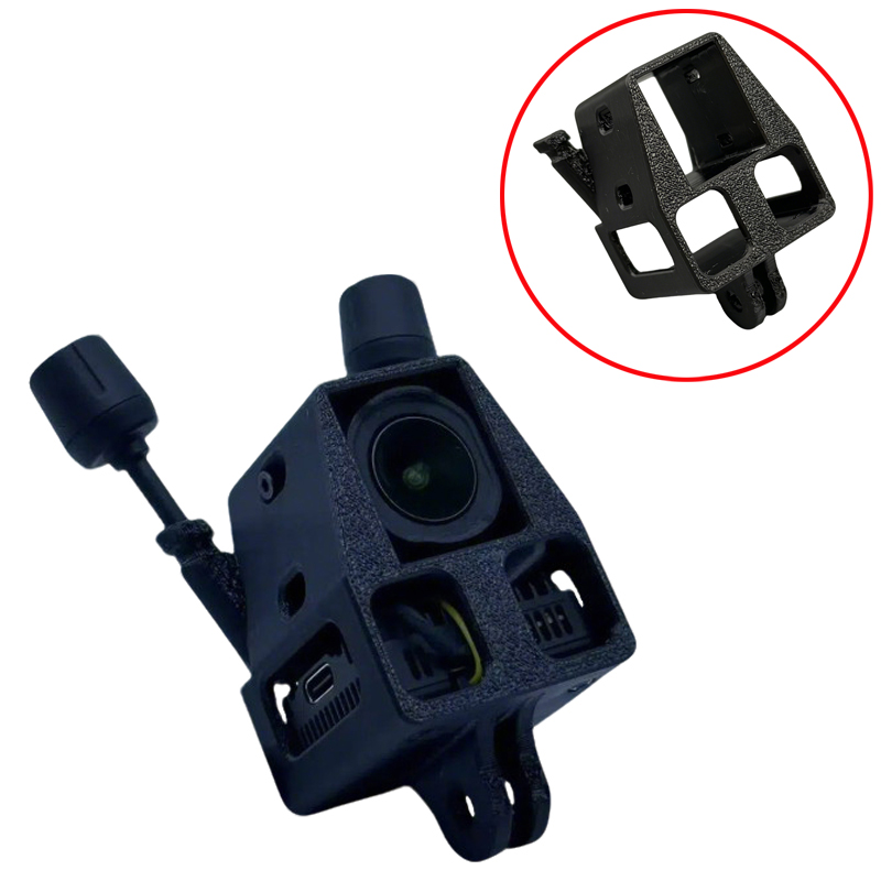 3D Printed Drone Part - DJI O4 Pro一体型FPV送信機フレーム保護カバー3DプリントTPUカメラケージ（RCドローン保護パーツ用）1個