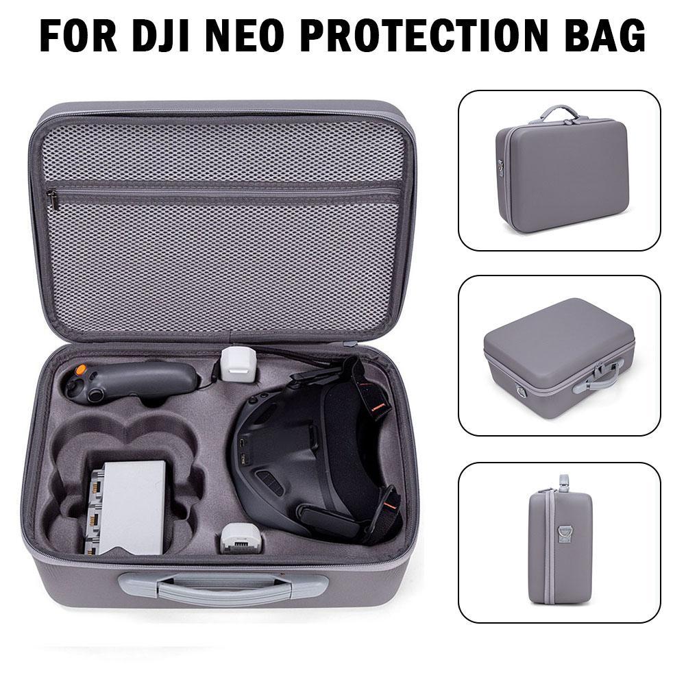 Drone Motion Rc - Dji Neo Motion FlyMore用収納バッグ、Dji Neoゴーグルn3とrc用のコンボトラベルボックス、キャリングケース、ドローンアクセサリー
