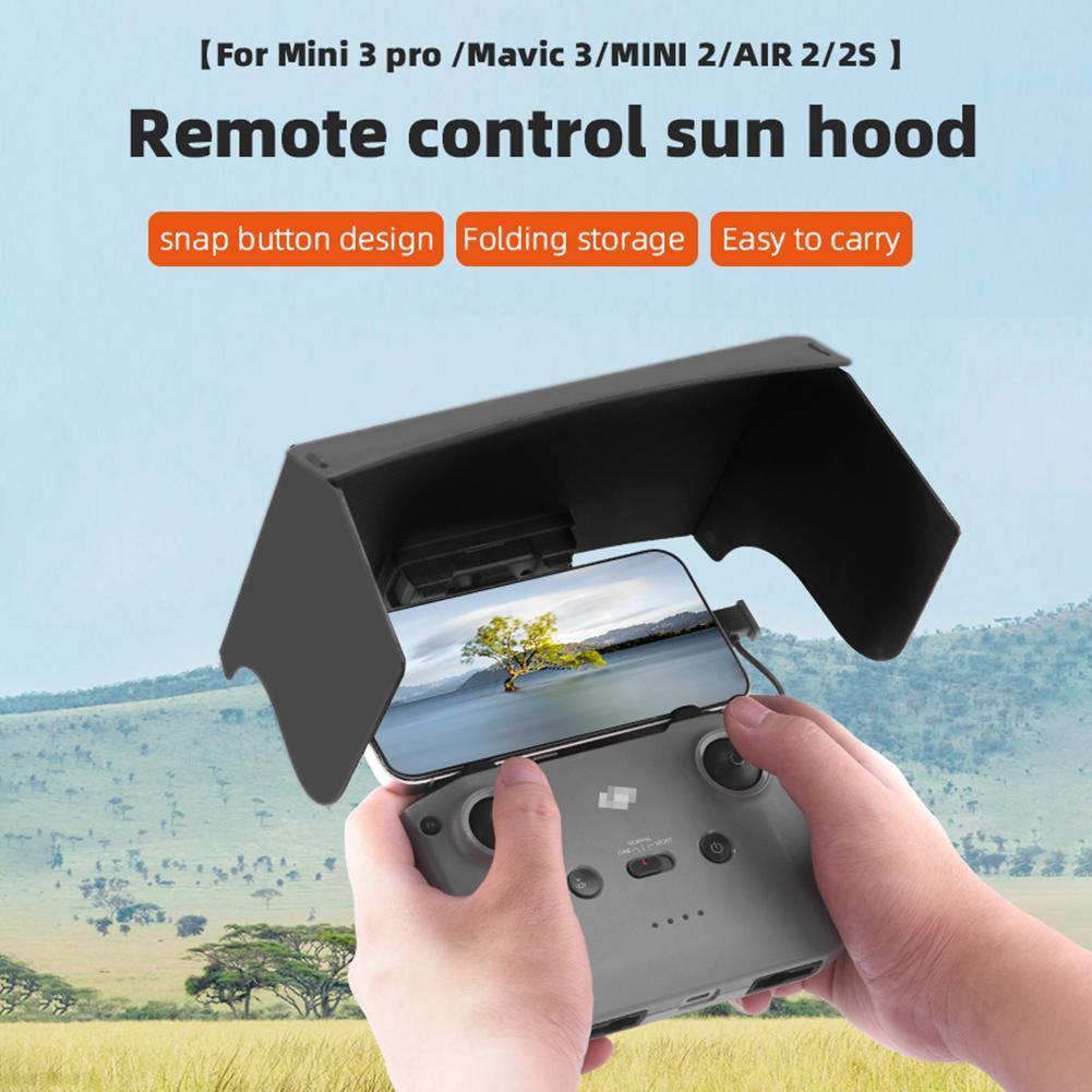 Drone Dji Rc Mavic 3 Pro - リモコンサンシェードドローンアクセサリー アンチグレア折りたたみ式アイプロテクション Mavic 3/Mini 2/Air 2/Air