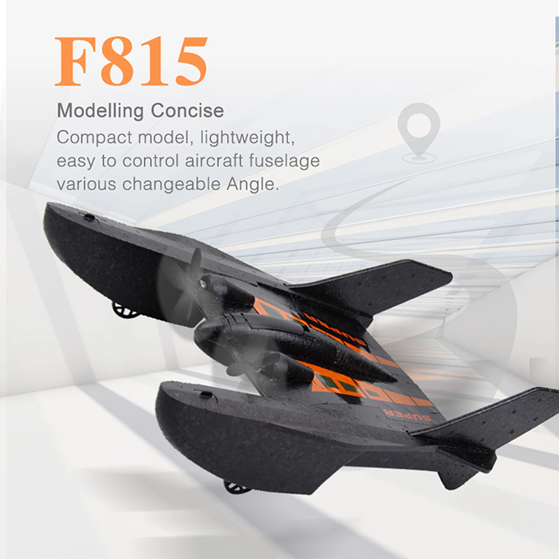 Rc Wing Glider - ラジコンアクトリサイトモデル、固定翼グライダー、rc飛行機、子供用おもちゃ、2チャンネル、fx815、2.4g