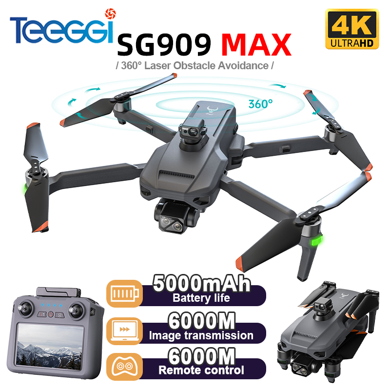 Drone Ae Rc - Teeggi SG909 MAX GPS ドローン 4K