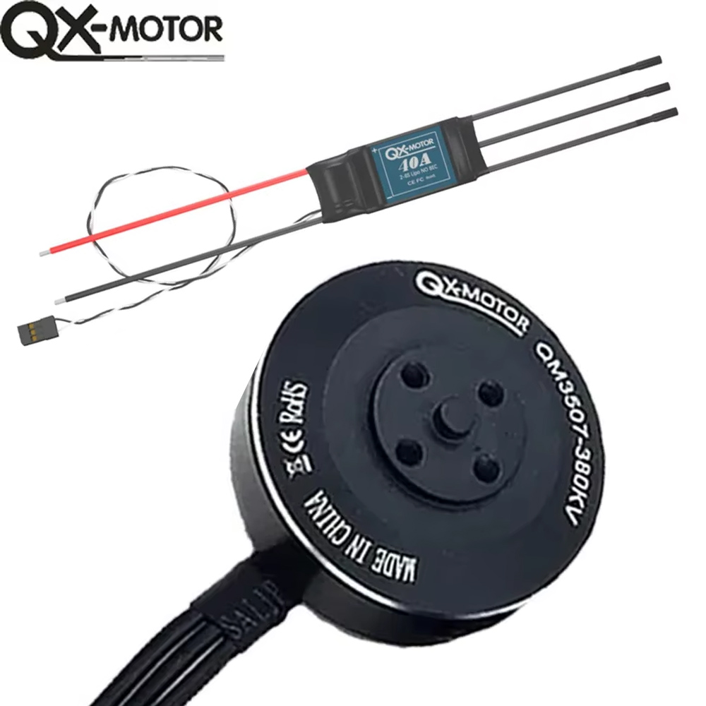 Drone Rc Accessories - ドローンアクセサリーqm3507,ブラシレスモーター,日曜大工,多軸,40a,ec 380kv 580kv 680kv 3507 3508