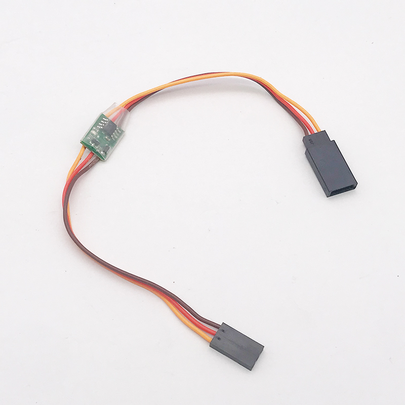 Drone Rc Signal - サーボ信号増幅器,1〜180 ° の長さの延長,3V〜16V,拡張コード,RCモデル用
