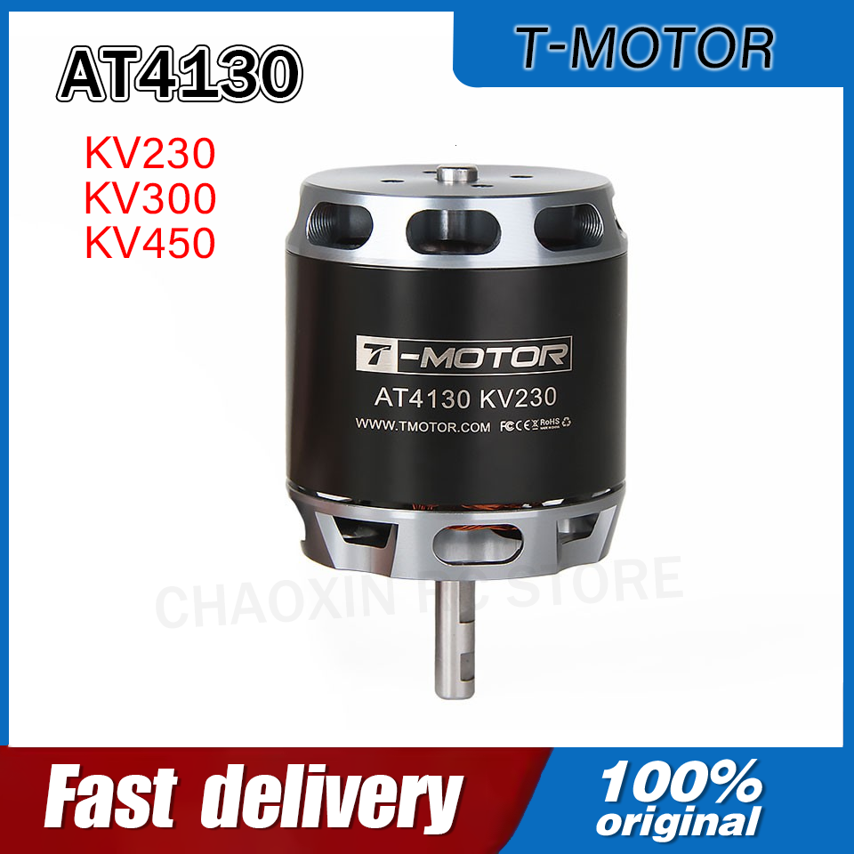 Drone Rc Diy - T-MOTOR AT4130 230/300/450KV ロングシャフト固定翼VTOLカスタムUAVドローン電動モーター OEMまたはODM RCドローンDIYパーツ用
