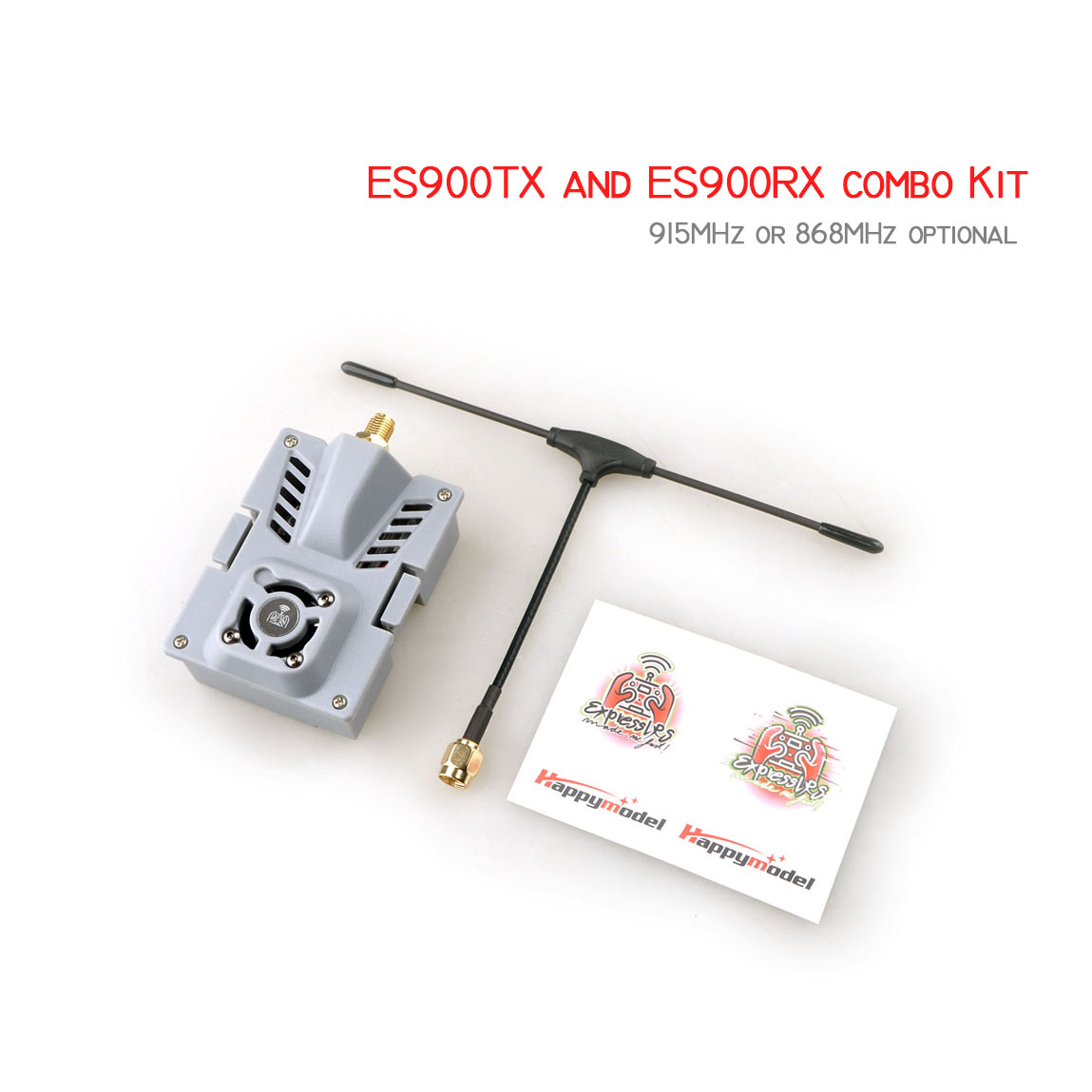 Drone Rc Kit - Happymodel RC ELRS マイクロ ES900RX（受信機）ES900TX（モジュール）コンボキット 915MHz
