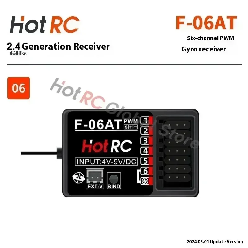 HOTRC 2.4Ghz 4/6/8チャンネル F-04A  - Rc Boat のレビューと価格