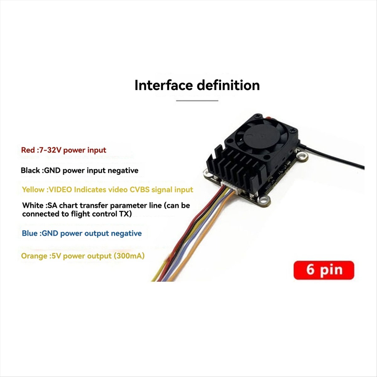 5.8G 2W VTX 2000mW FPV ビデオ送信機モ - Rc Transmitter Drone のレビューと価格