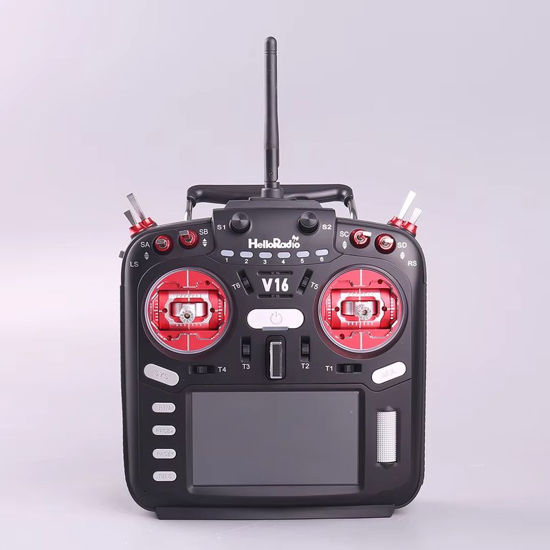 HelloRadio V16 MAX 6CH RC送信機、音 - Drone Motion Rc のレビューと価格