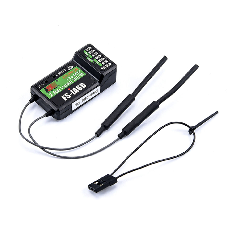 Flysky RC レシーバー FS-IA6 IA6B IA - Drone Rc Control のレビューと価格