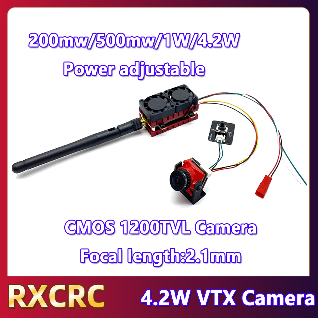 RXCRC 5.8G 48CH 4.2WハイパワーVTX送信 - Drone Rc Control のレビューと価格