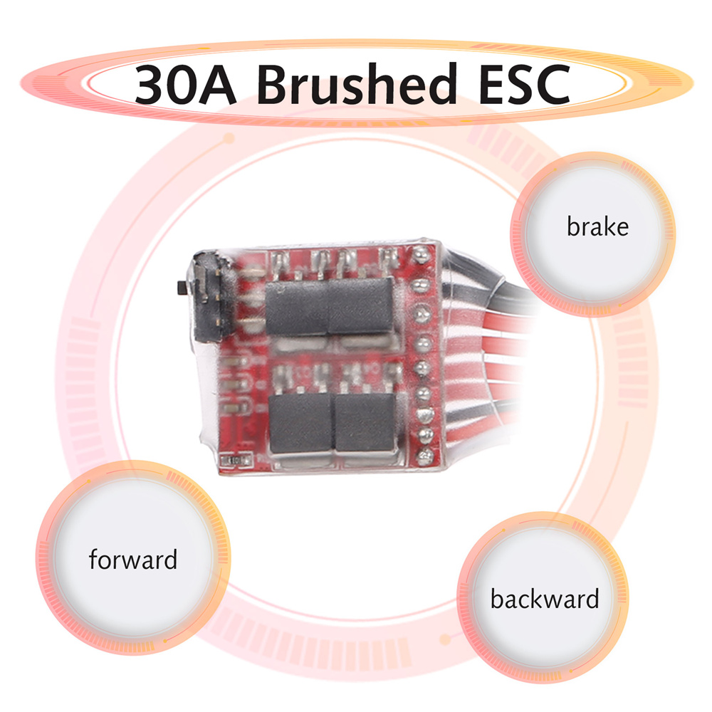 ミニ RC カー 30A ブラシ付き ESC フォワード リ - Rc Boat のレビューと価格