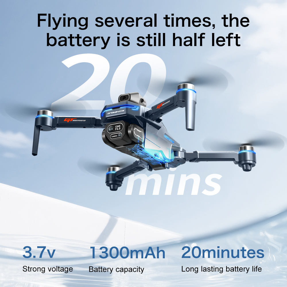 レノボ GT8 ドローン 8K プロフェッショナルデュアルカ - Drone Ae Rc のレビューと価格