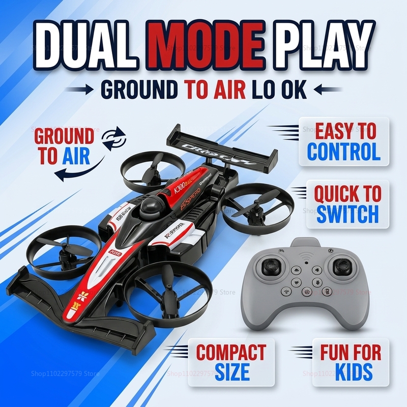 ミニRCフライングカー 2.4Gリモートコントロール戦闘機  - Rc Drone And Flying Car のレビューと価格