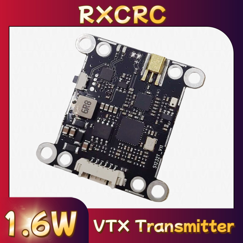 RXCRC 5.8G モジュール 48CH 1.6W VTX - Drone Rc Control のレビューと価格