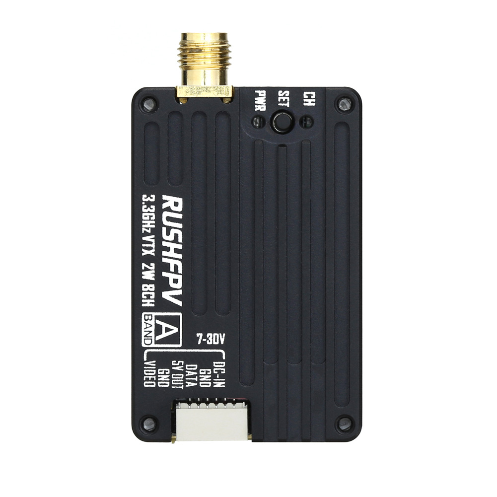 RUSHFPV 3.3G 2W VTX送信機 FPV送信機受 - Drone Rc Control のレビューと価格