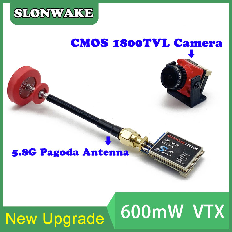 すぐに使える5.8G 48CH 600mWビデオ送信機とCm - Drone Rc Control のレビューと価格