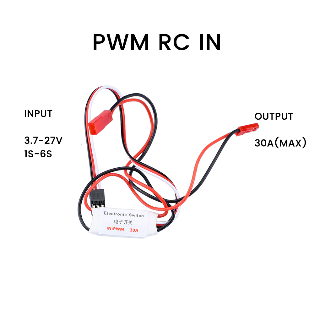 3.7-27V 30A リモートコントロール電子スイッチ P - Drone Rc Signal のレビューと価格