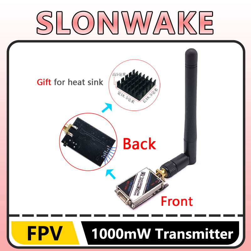 SLONWAKE 5.8G 48CH 1W VTX 100/ - Rc Transmitter Drone のレビューと価格