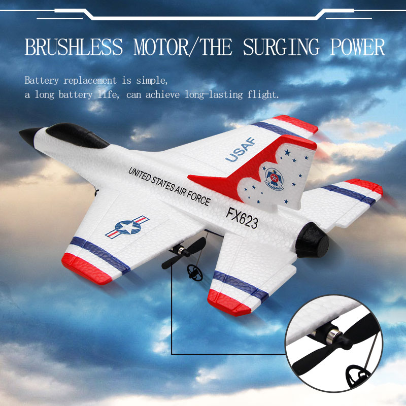 子供用リモコングライダー飛行機,2チャンネル,2.4g,固定 - Rc Wing Glider のレビューと価格