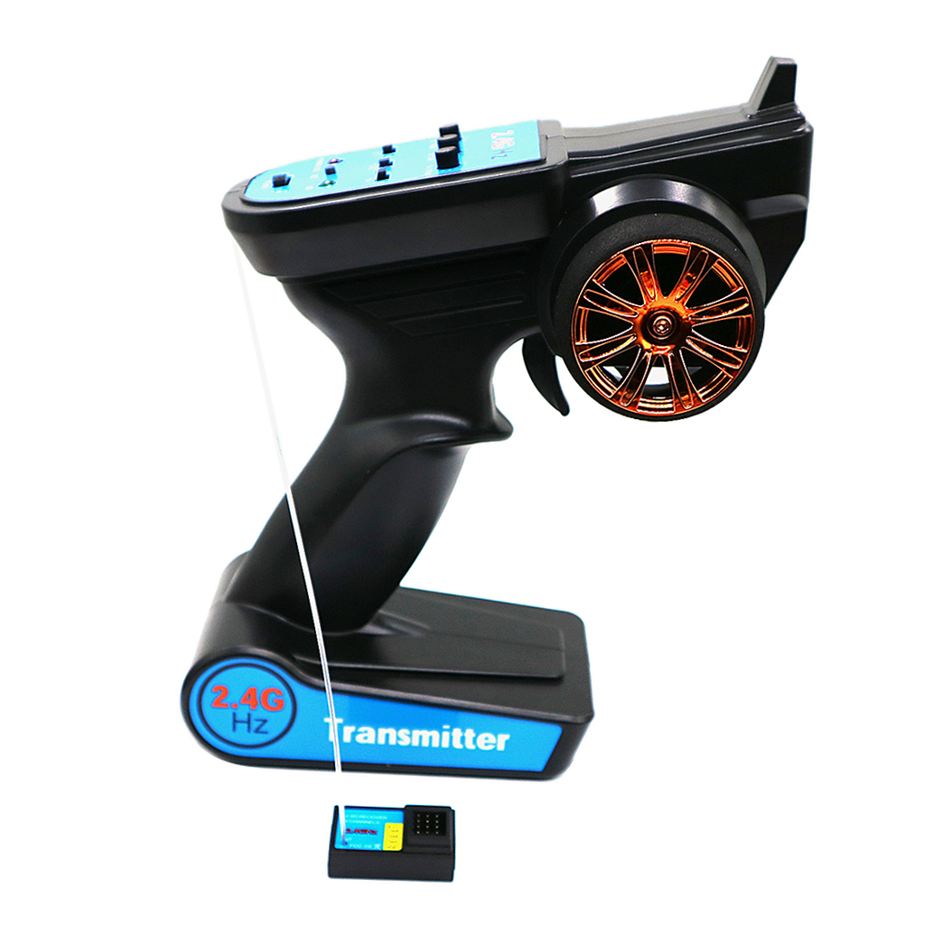 RC リモートコントロール送信機受信機 2.4ghz ブラッ - Rc Boat のレビューと価格