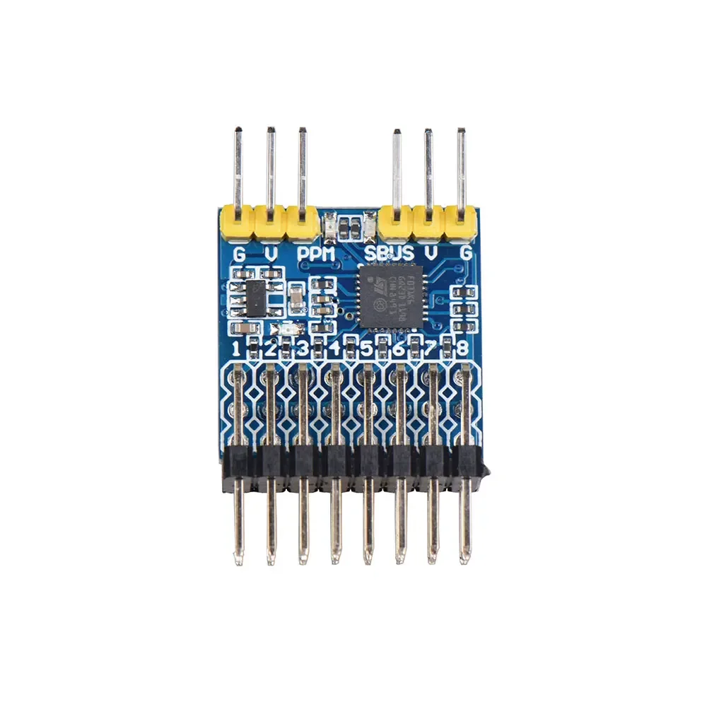 JHEMCU 8CH レシーバー PWM PPM SBUS  - Drone Rc Signal のレビューと価格