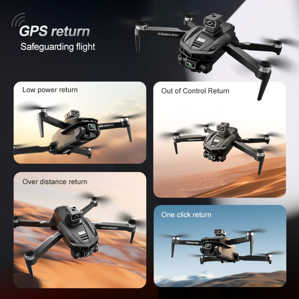V168 PRO Max GPS ドローン 8K プロフェッ - Drone E88Pro Rc 4K のレビューと価格