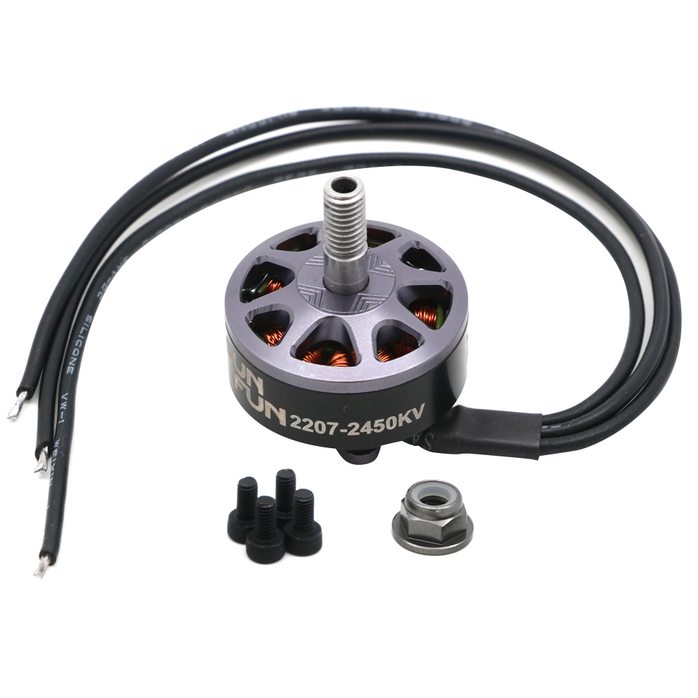 1/4個セット Sun Fun 2207 ブラシレスモーター - Drone Rc Kit のレビューと価格
