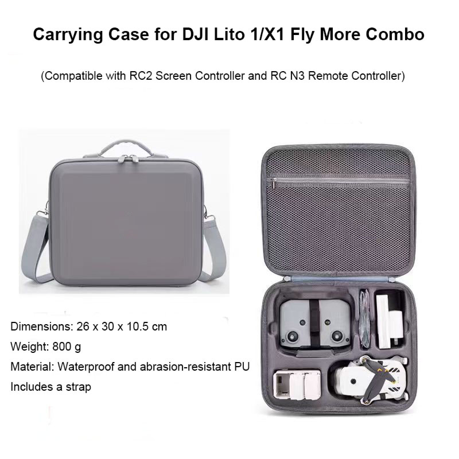 DJI Lito1/X1 Fly More Combo用防水 - Drone X1 Rc のレビューと価格