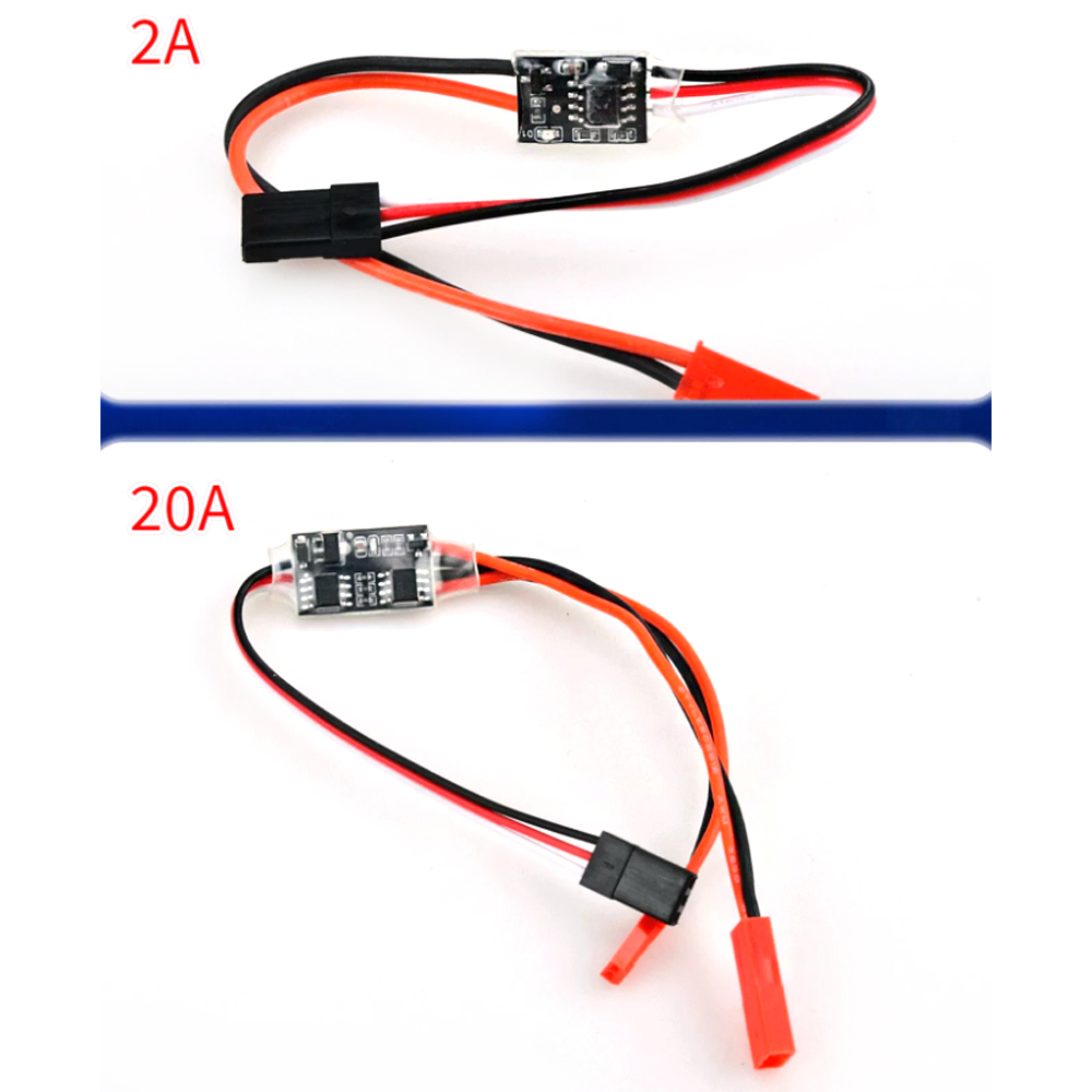 2-20A 高電流リモコン電子スイッチ 3-30V 航空モデ - Drone Rc Control のレビューと価格