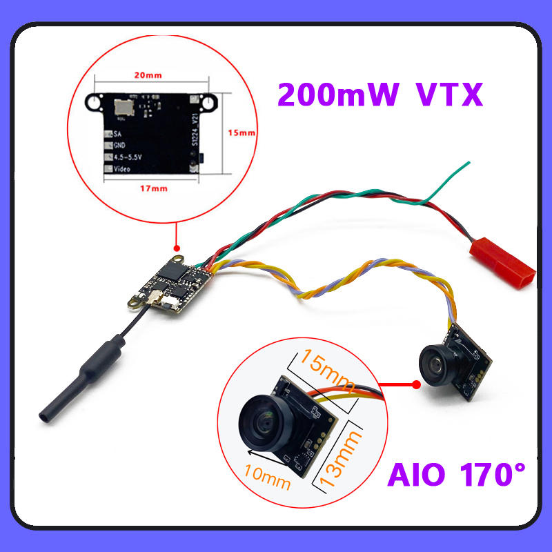 SLONWAKE 5.8G 1200TVL FPV カメラ  - Rc Transmitter Drone のレビューと価格