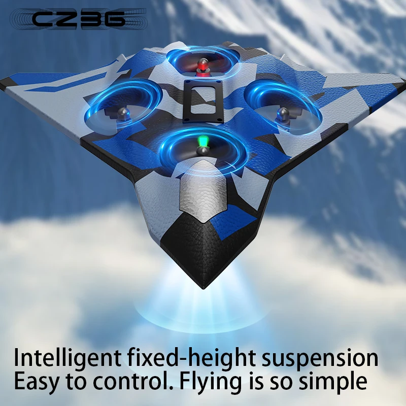 6Ch Rc 飛行機フォームリモコン戦闘機スタント航空機落下 - Drone Rc Game のレビューと価格