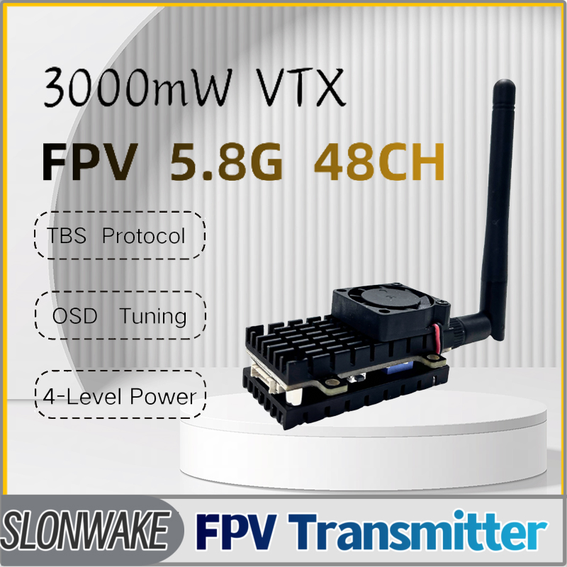 SLONWAKE 5.8G 3000mW シミュレーション  - Drone Rc Control のレビューと価格