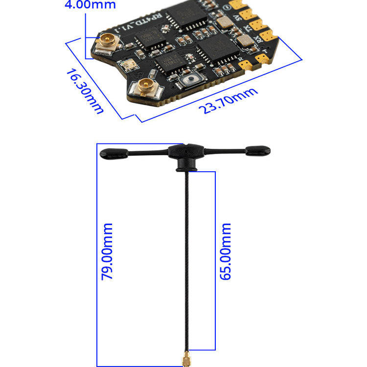 RadioMaster RP4TD ExpressLRS 2 - Drone Rc Kit のレビューと価格