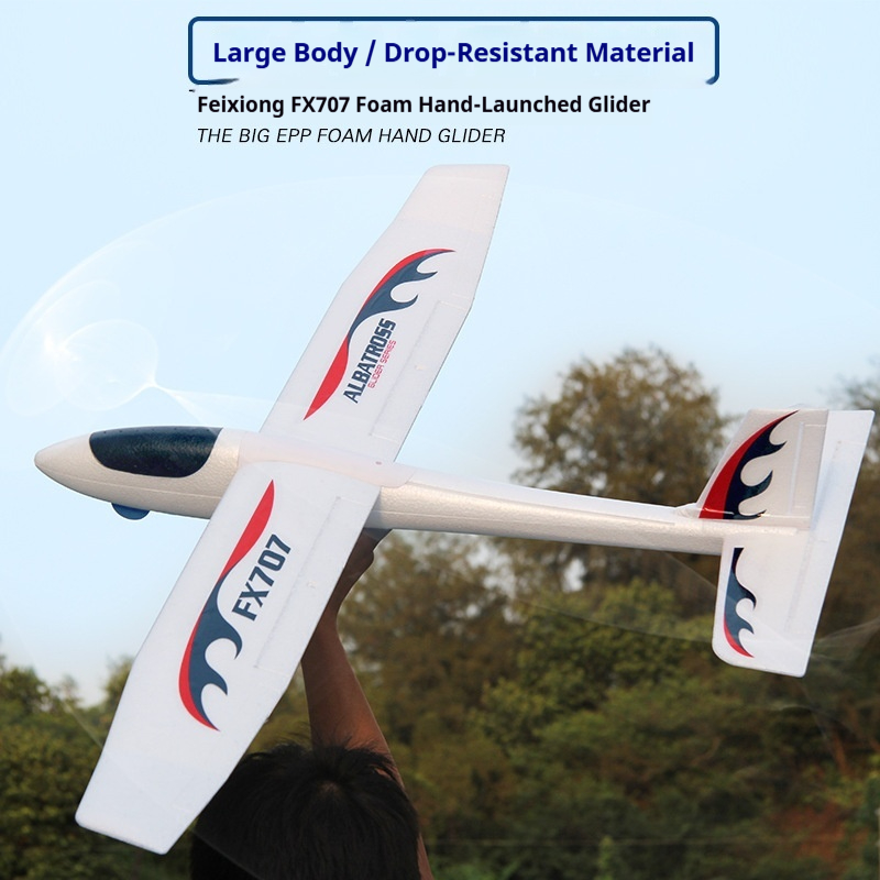 固定翼グライダーFX707アップグレード大型EPPフォーム手 - Rc Wing Glider のレビューと価格