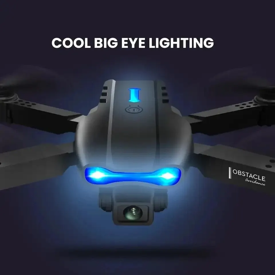 プロフェッショナルミニドローン E99 HD 4k カメラ折 - Drone E88Pro Rc 4K のレビューと価格