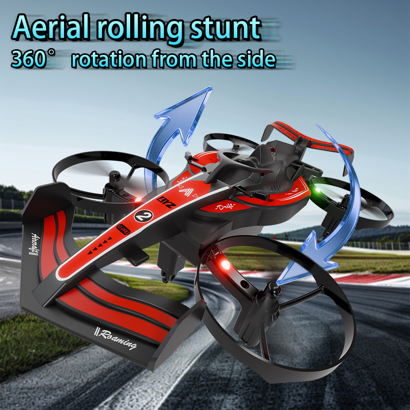 新型2.4Gリモコンドローン飛行車、陸上/空中両用RCクアッ - Rc Drone And Flying Car のレビューと価格