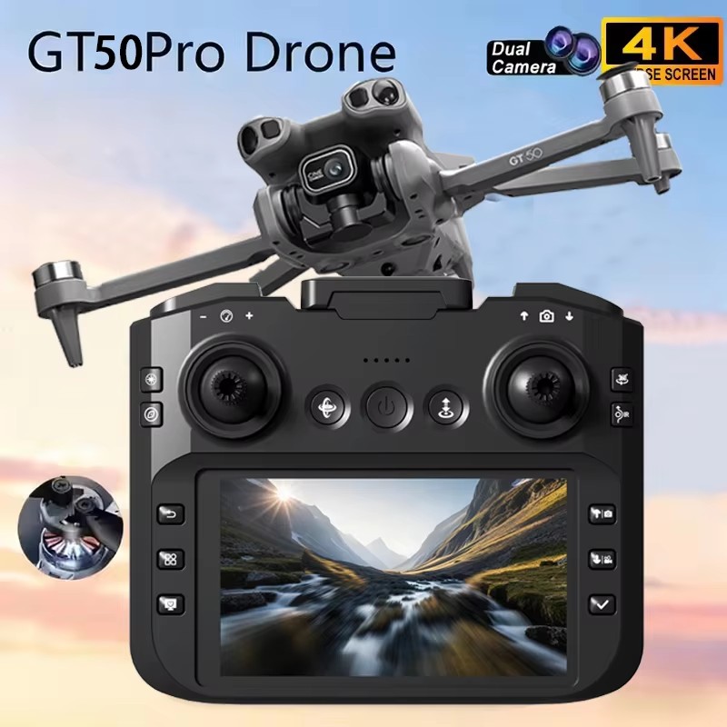 ホットエアクラフトトイコントロールリモートスクリーン4.3イ - Drone E88Pro Rc 4K のレビューと価格