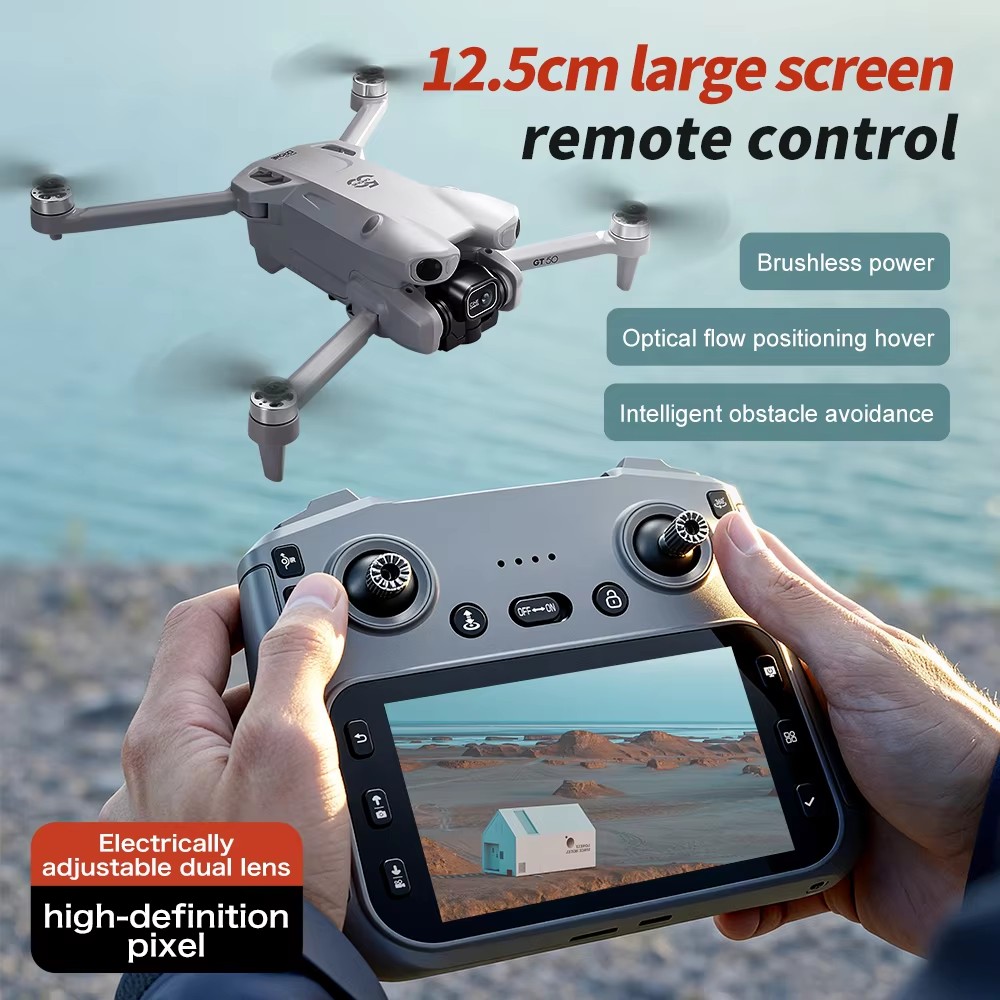 ホットエアクラフトトイコントロールリモートスクリーン4.3イ - Drone E88Pro Rc 4K のレビューと価格