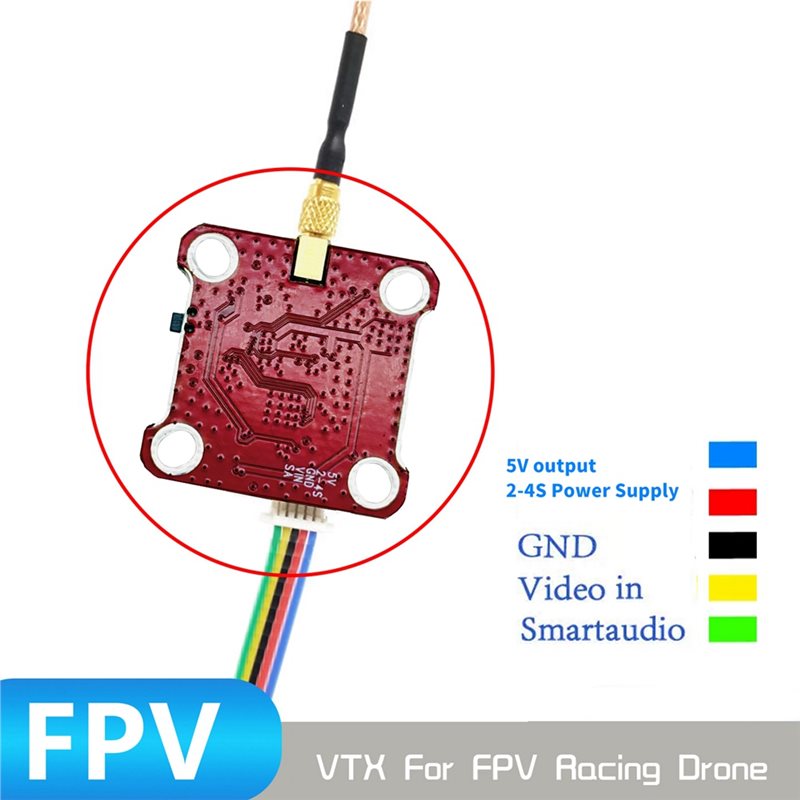B27B MINI008 VTX 64CH 5.8G アナロ - Drone Rc Signal のレビューと価格